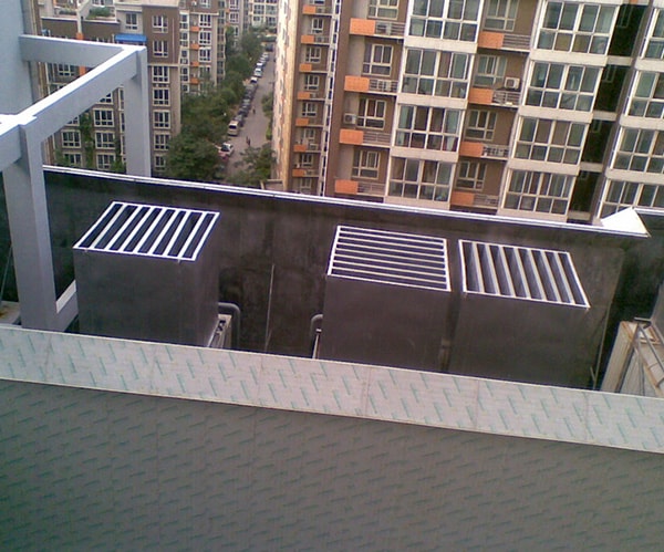 西元國際冷卻塔機組降噪項目